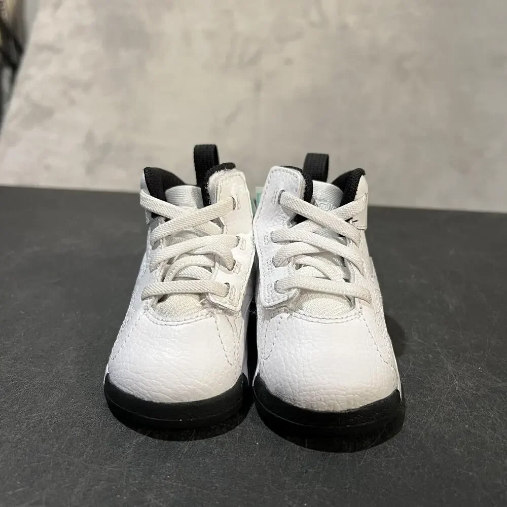 Nike Air Jordan Jumpman MVP Shoes Toddler 4C White Mint Green Black Sneakers